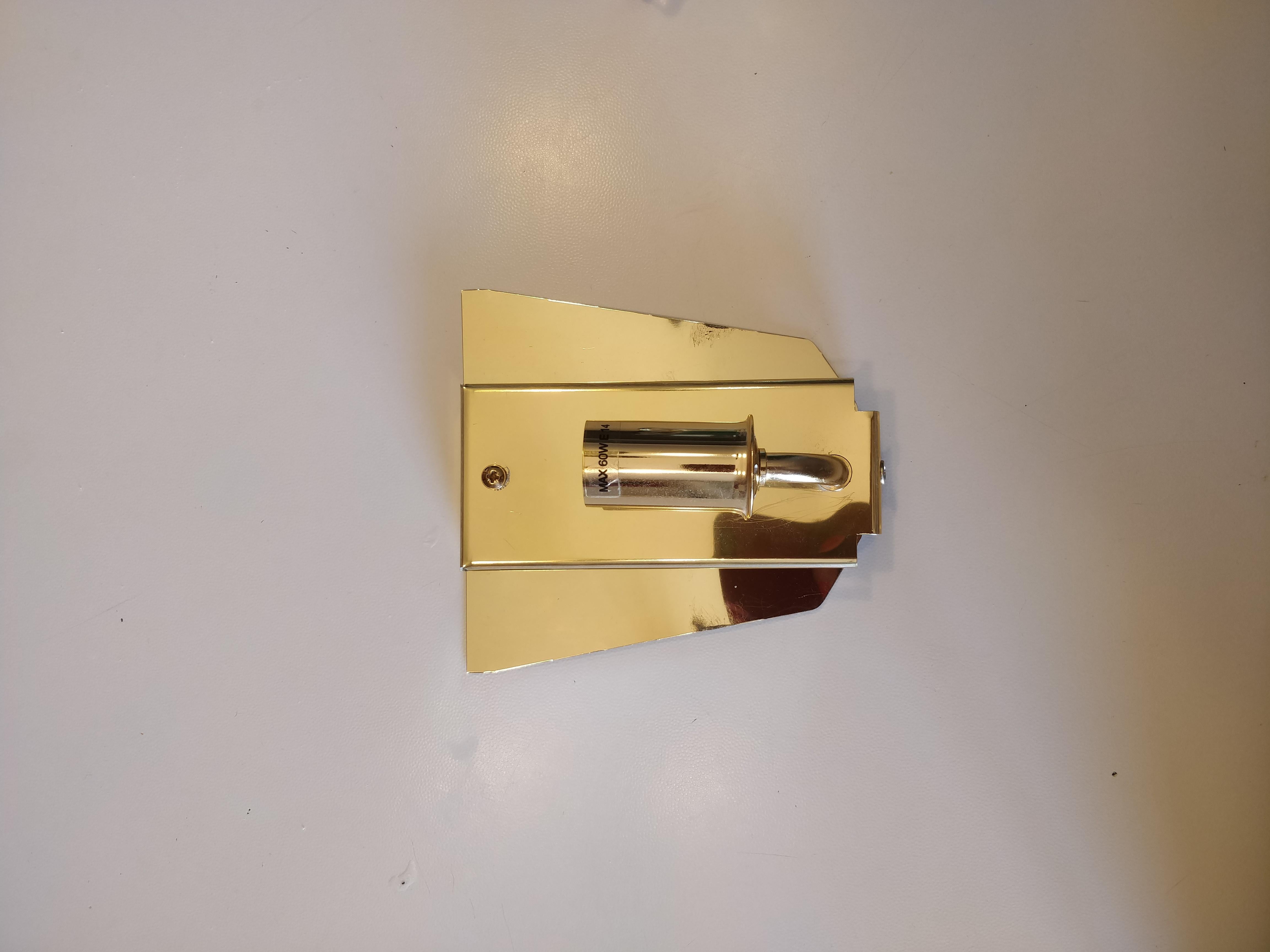 Fatto a mano Coppia di appliques in vetro di Murano 