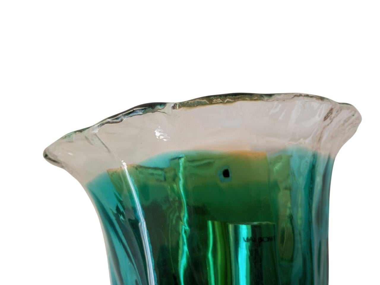 Fatto a mano Coppia di appliques in vetro di Murano 