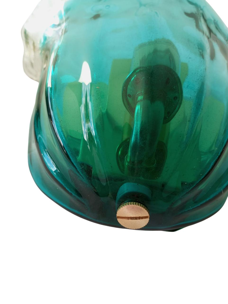 Fine XX secolo Coppia di appliques in vetro di Murano 