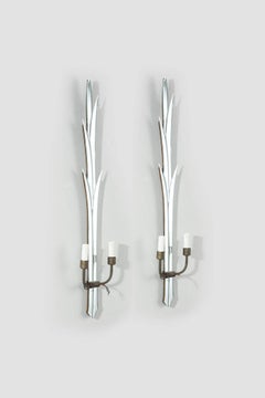 Paar Wandlampen, Italien, 1940er Jahre