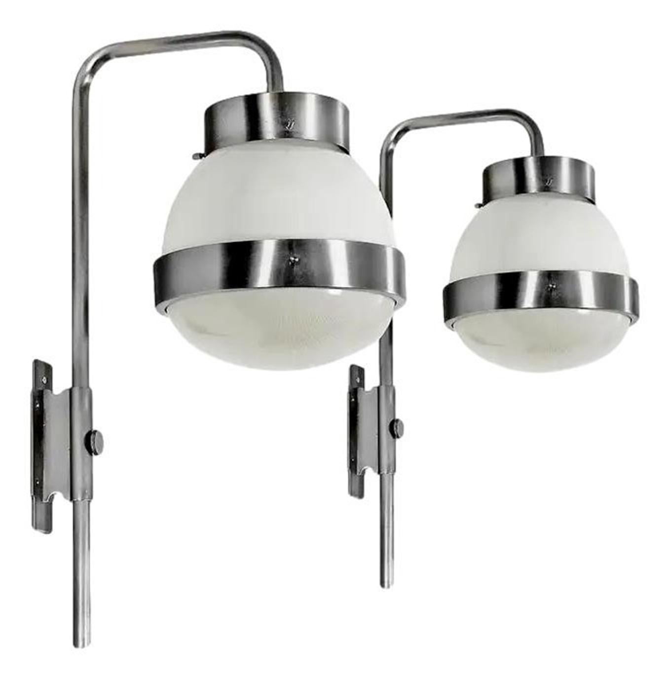 Mid-Century Modern pair of wall sconces - wall lamps 