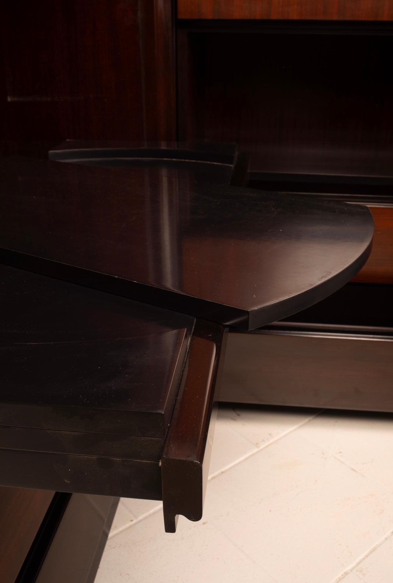 Pair of S11 Cabinets and Bar by Angelo Mangiarotti for La Sorgente dei Mobili in vendita 7