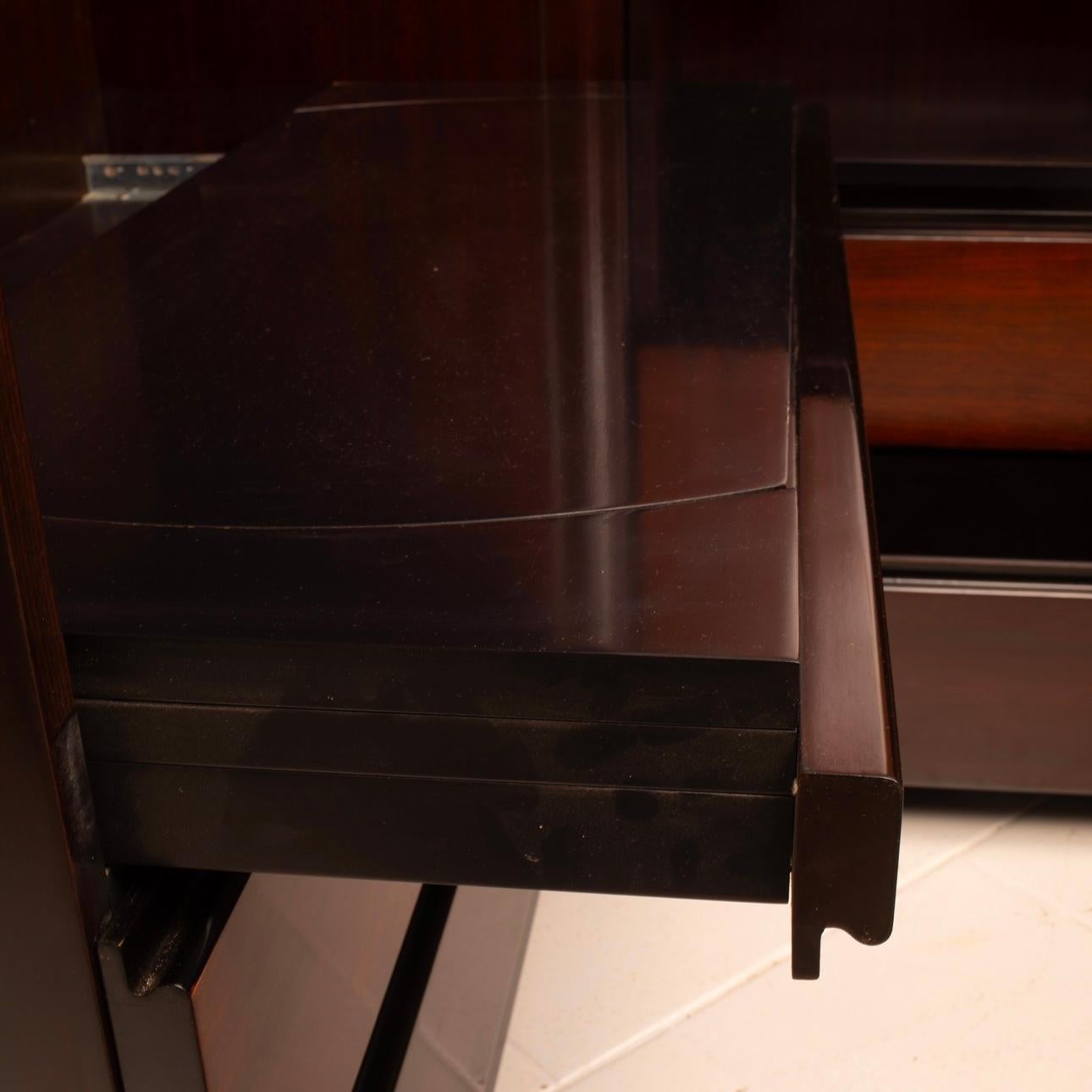 Pair of S11 Cabinets and Bar by Angelo Mangiarotti for La Sorgente dei Mobili in vendita 8