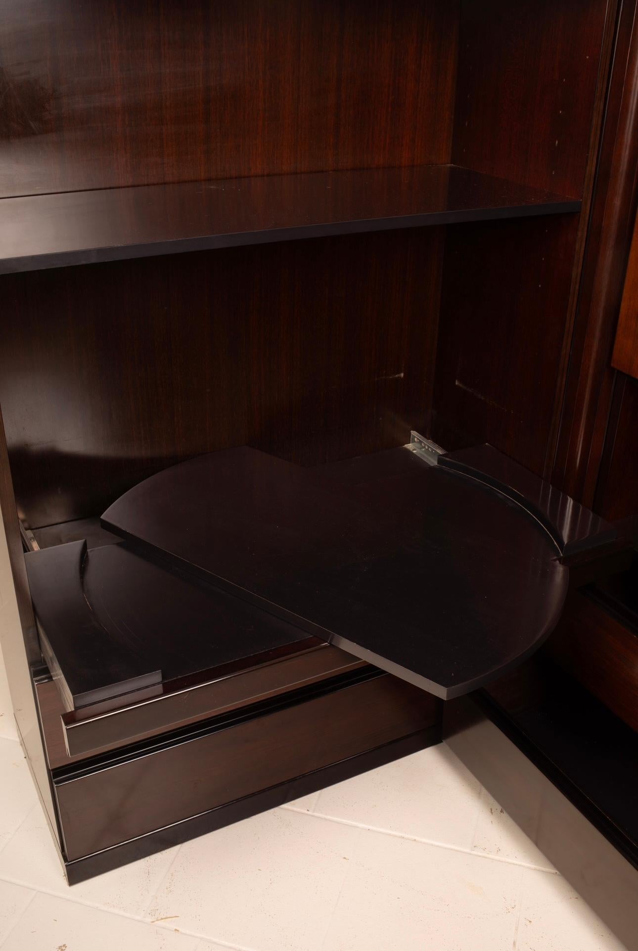 Pair of S11 Cabinets and Bar by Angelo Mangiarotti for La Sorgente dei Mobili in vendita 11