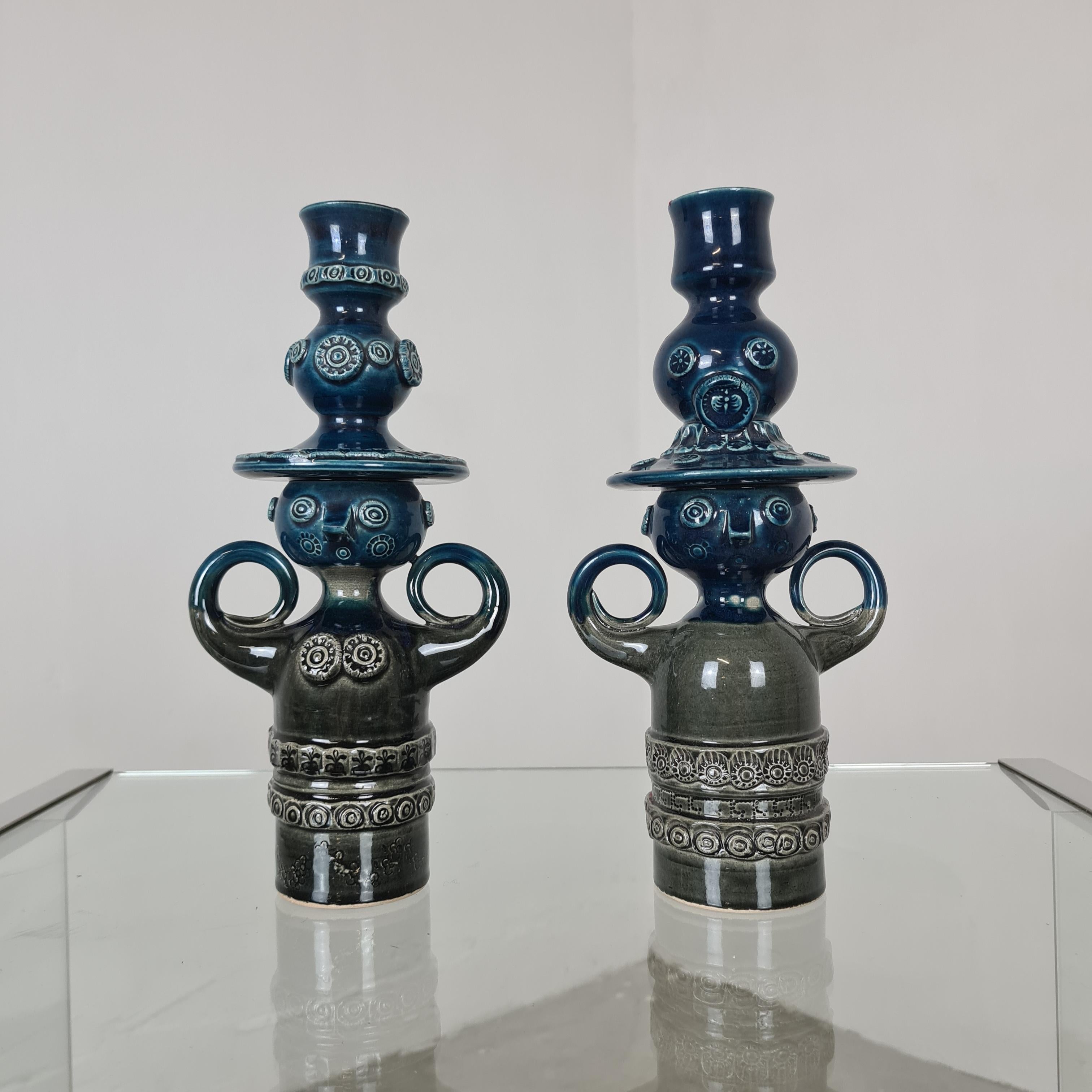 Pair of Candelabra by Bjorn Wiinbland for Rosenthal Studio-Line For Sale 10