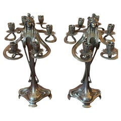 Candelieri Art Nouveau