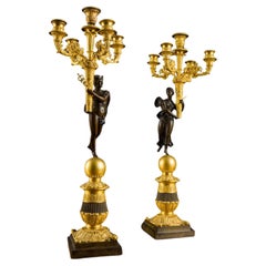 Pair of Candelabra Paris second quarter of the 19th century