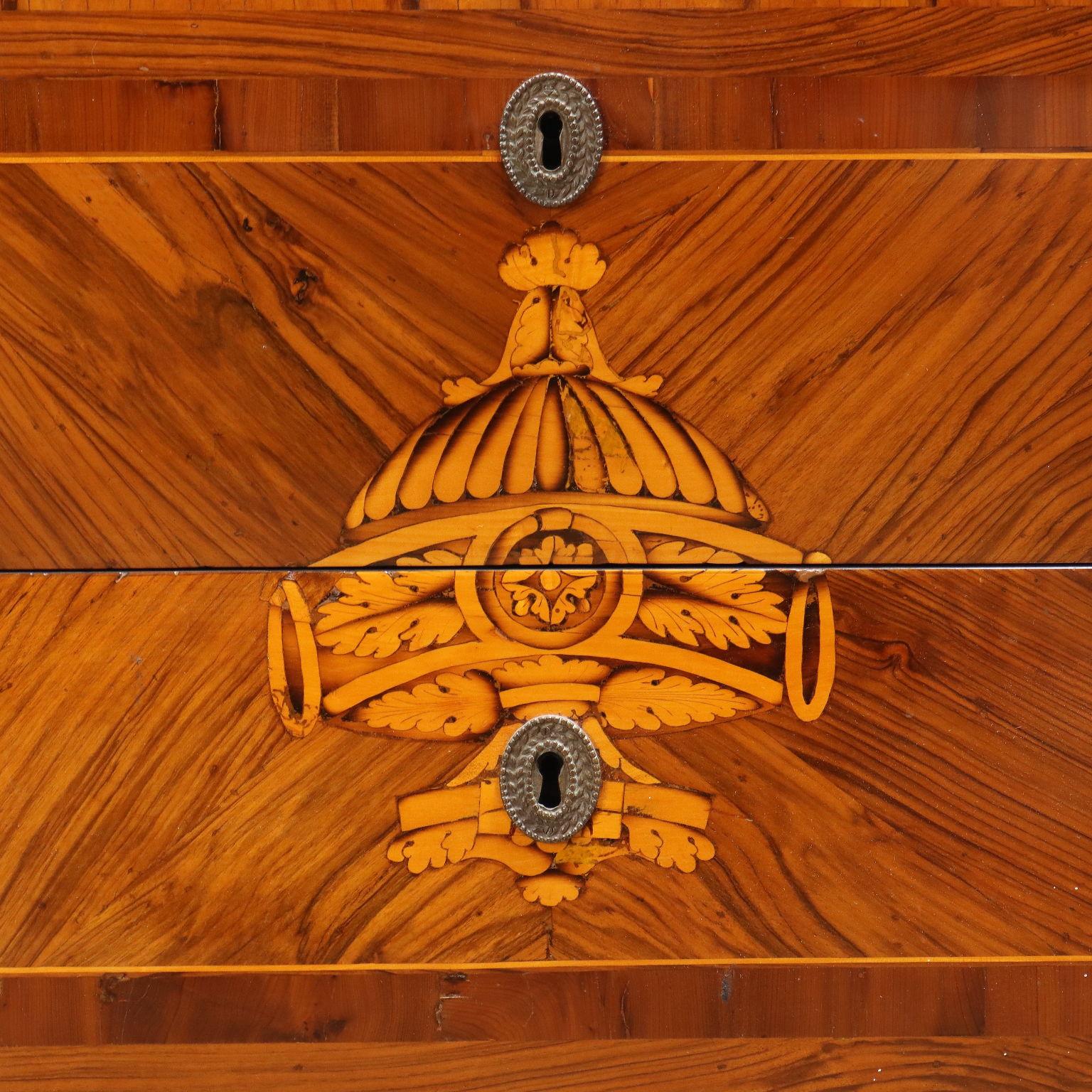 18th Century and Earlier Coppia di Cassettoni Neoclassici Italia Ultimo Quarto XVIII Secolo For Sale