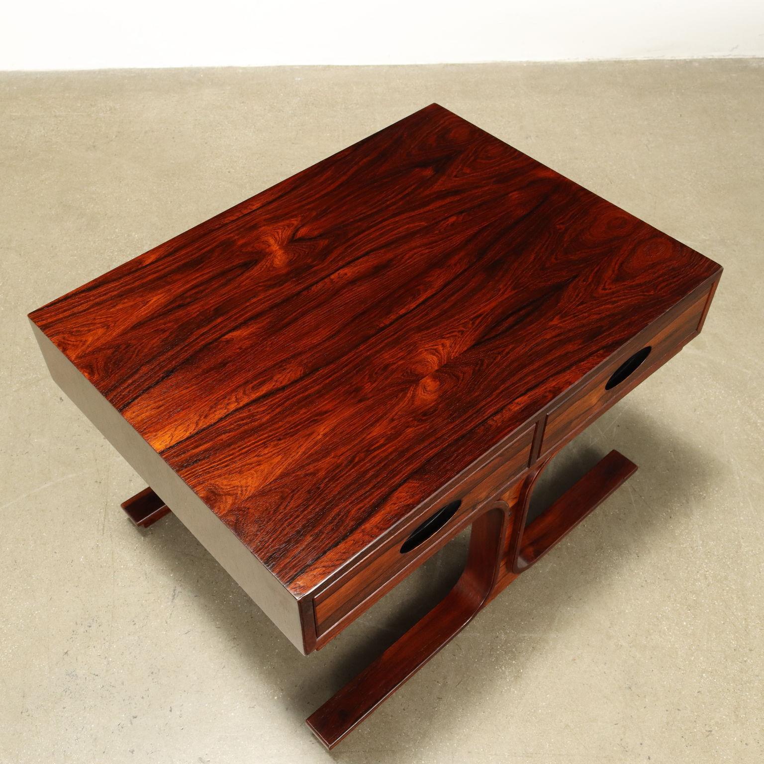 Mid-20th Century Paire de tables de chevet 554 par Gianfranco Frattini pour Bernini, années 1960 en vente