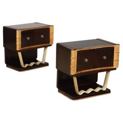 Pair of bedside tables 30s-40s