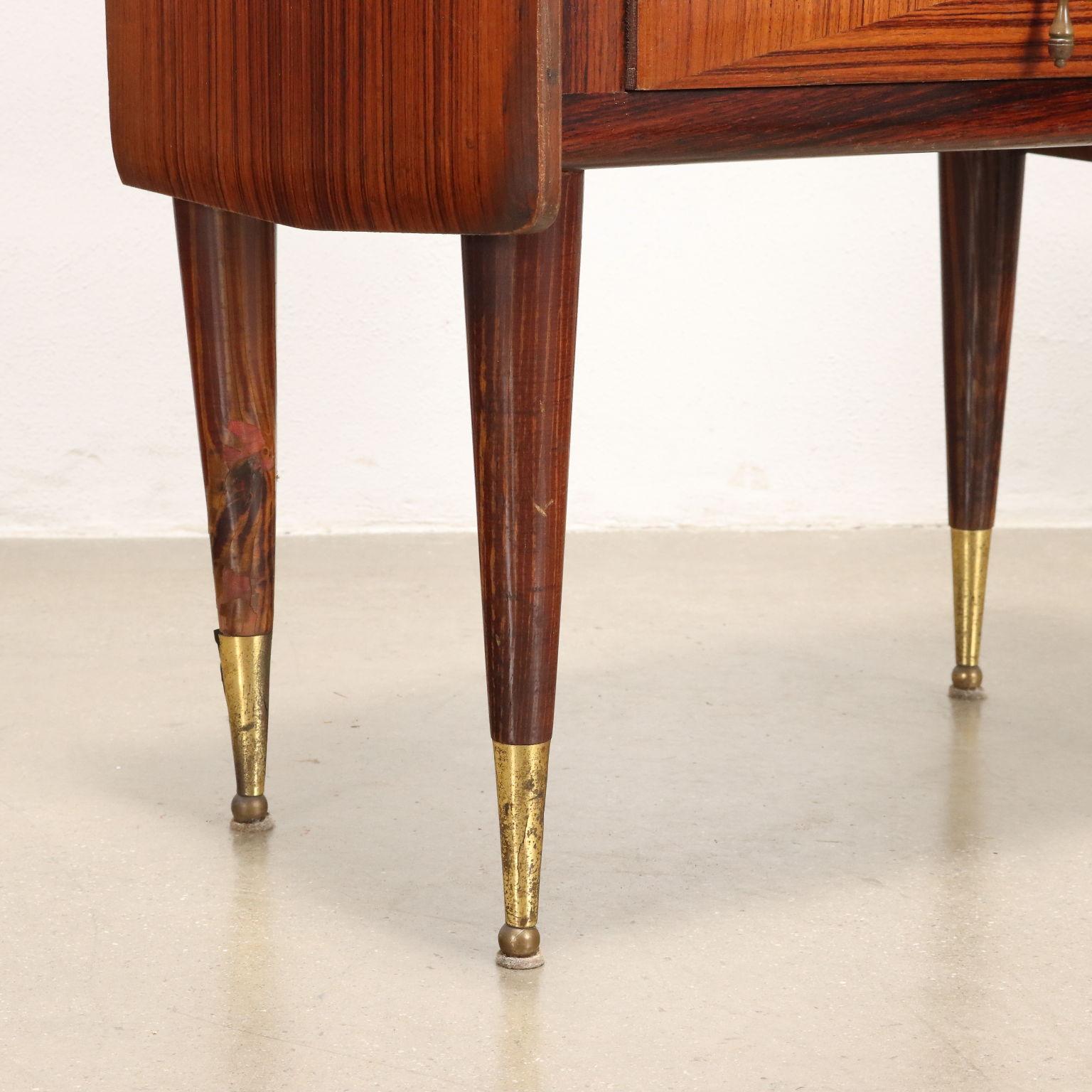 Mid-20th Century Pair of Nightstands 50s-60s For Sale