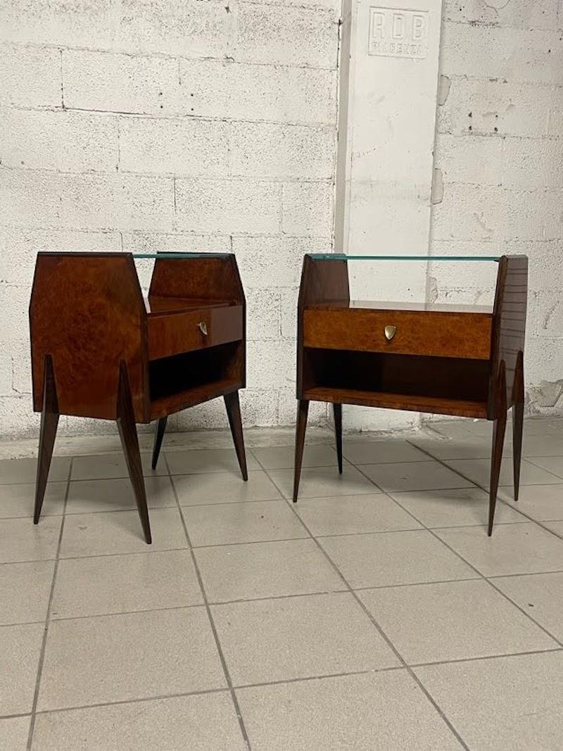 Pair of nightstands from the 1950s For Sale 4