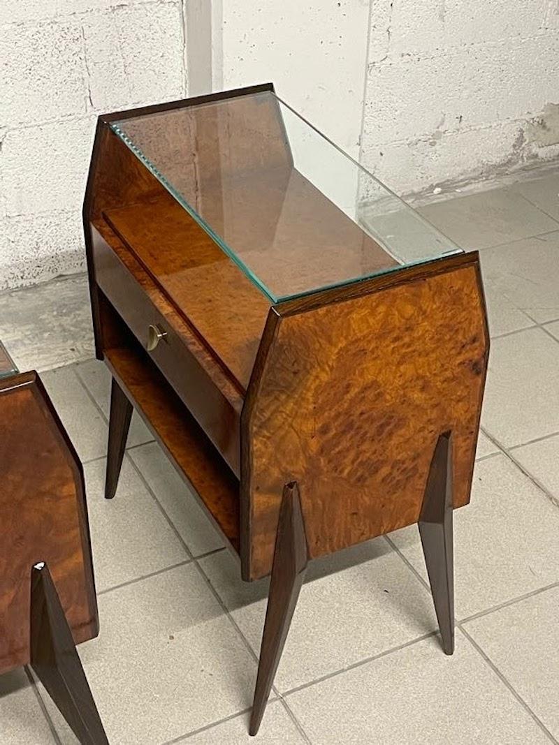 Pair of nightstands from the 1950s For Sale 10