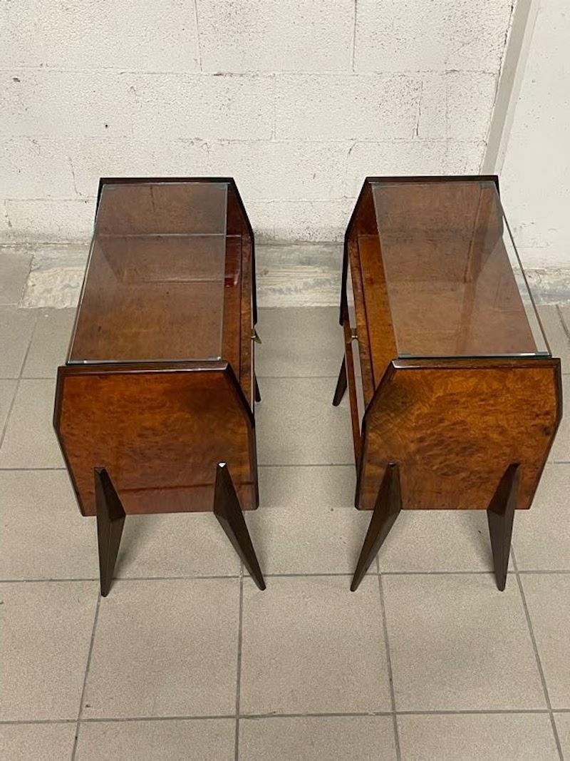Pair of nightstands from the 1950s For Sale 11