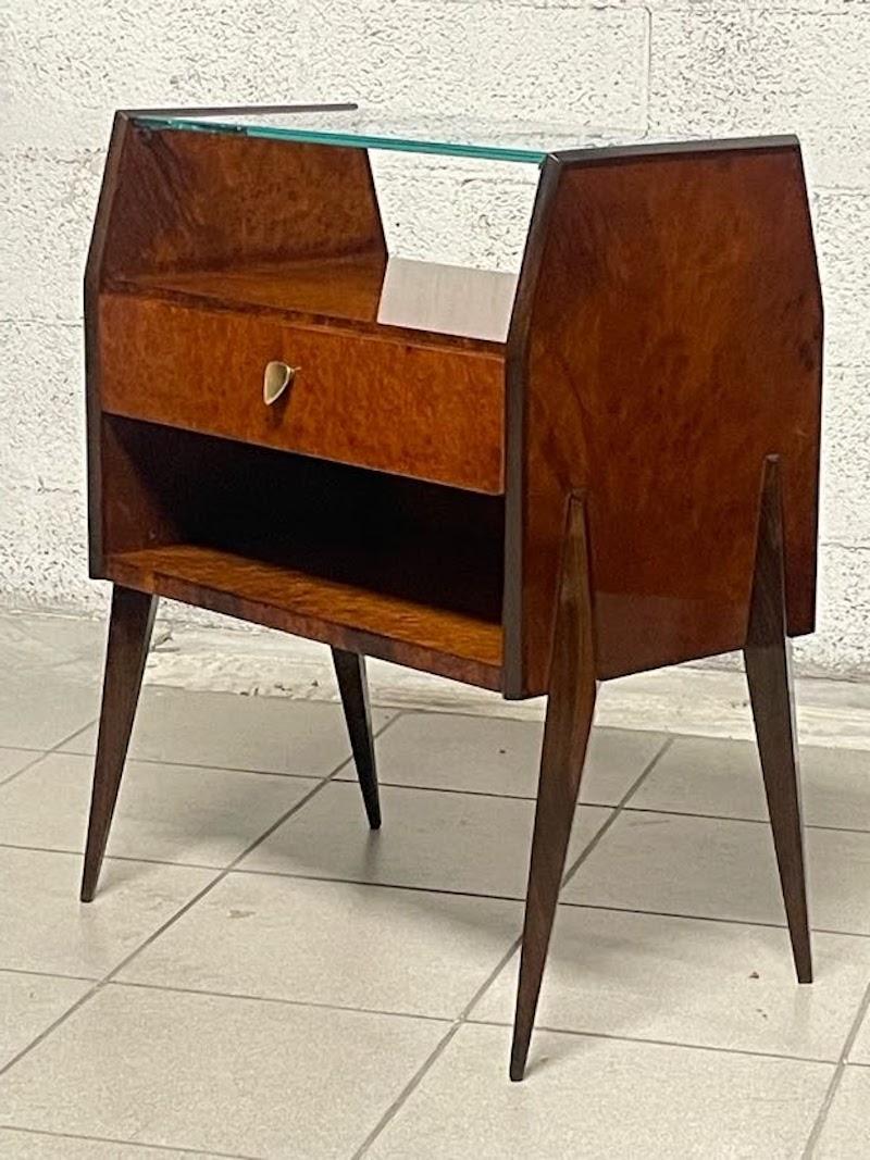 Mid-20th Century Pair of nightstands from the 1950s For Sale
