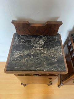 Pair of antique Art Deco nightstands