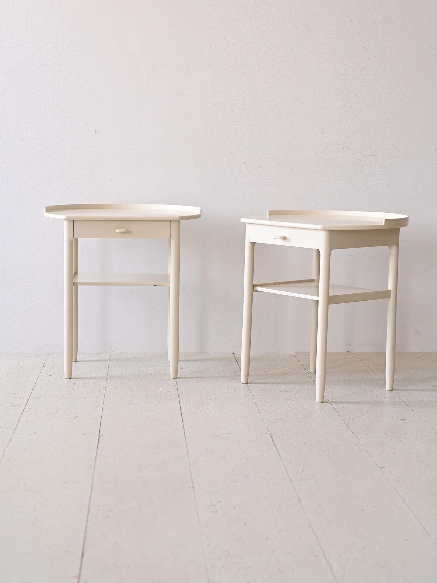 Scandinavian Modern Pair of Bodafors nightstands