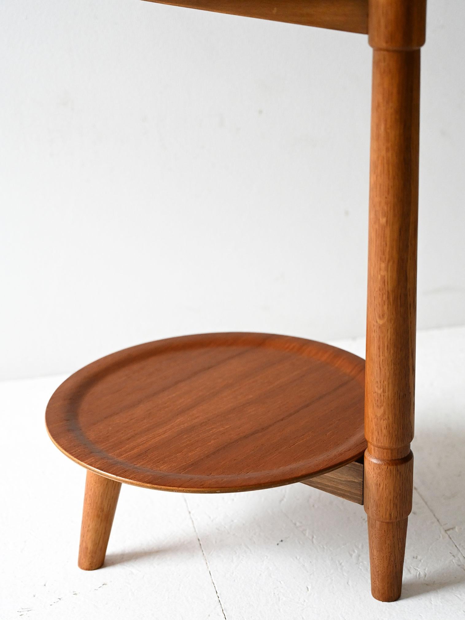 Teak Coppia di comodini danesi di Edmund Jørgensen in vendita