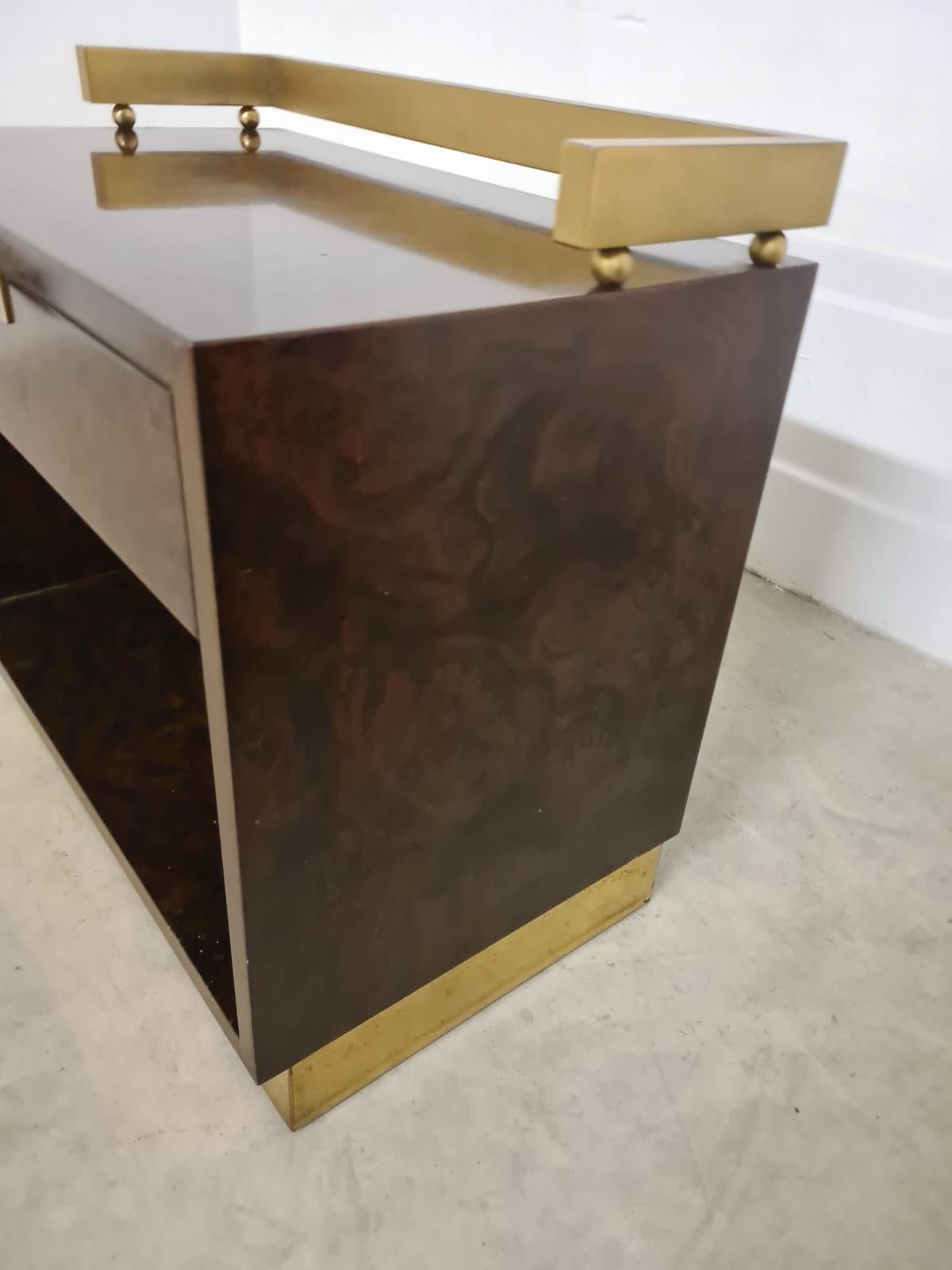 Paire de tables de chevet de Luciano Frigerio 1970 en vente 1