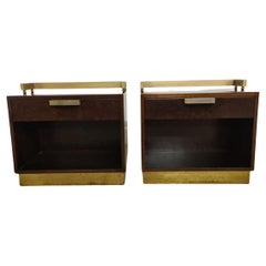 Pair of nightstands by Luciano Frigerio 1970s'