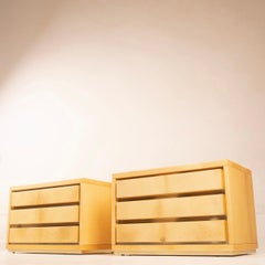 Parchment Nightstands by Aldo Tura for Tura Milano