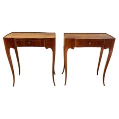 Coppia di comodini stile Art deco classico italia anni '90