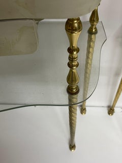 Pair of vintage d'eco style nightstands. Mice Design Cantù