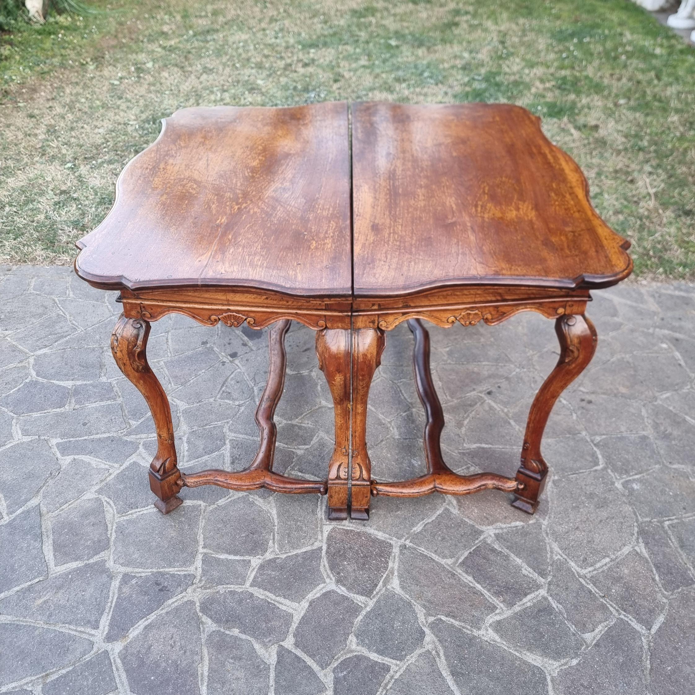 Coppia di Consolles in Noce del ‘700 Luigi XV Veneziane in vendita 8
