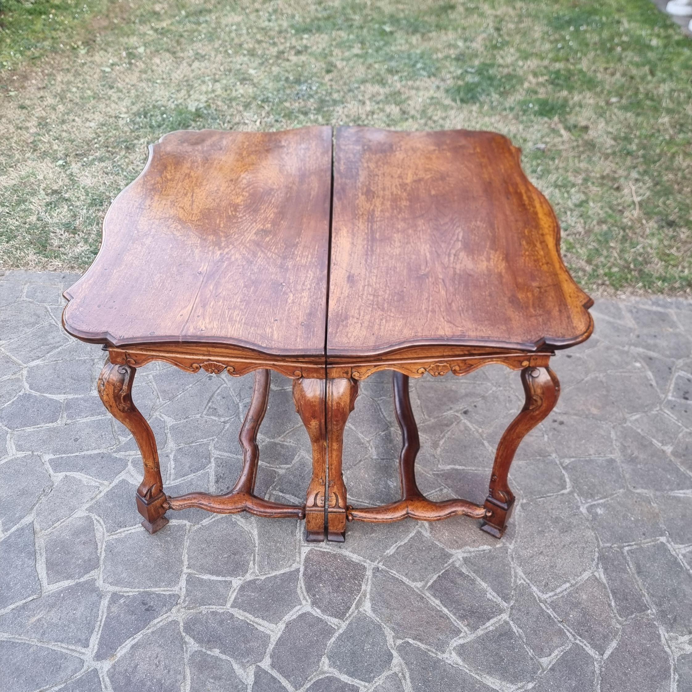 Coppia di Consolles in Noce del ‘700 Luigi XV Veneziane in vendita 9
