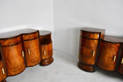 Art Deco Credenzas by Architetti Artigiani Anonimi, Italy, 1930