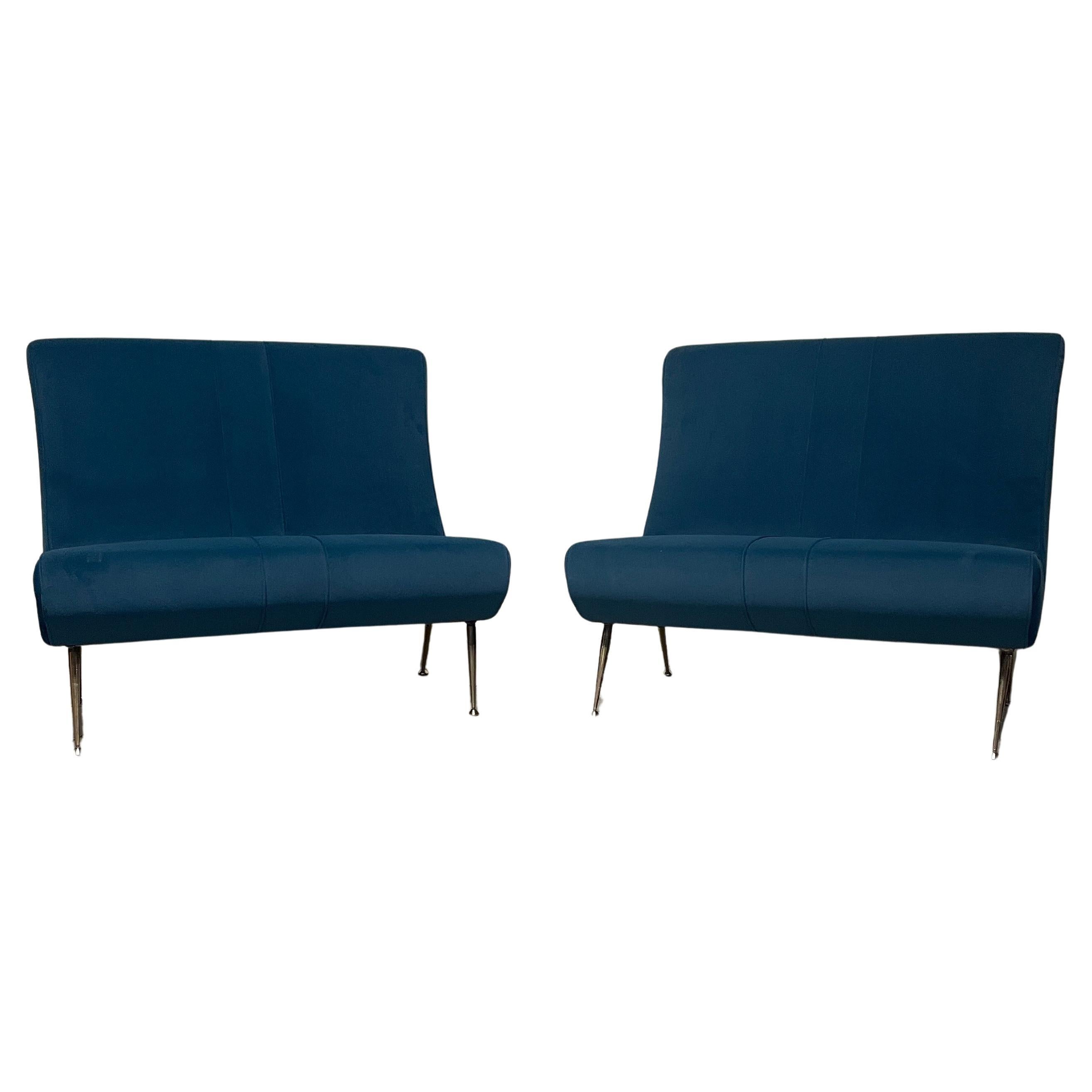 Coppia di divanetti anni '50 im Angebot
