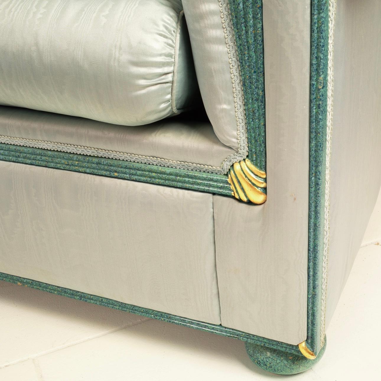 Silk Pair of sofas by Fabrizio Smania for Smania Studio Interni For Sale