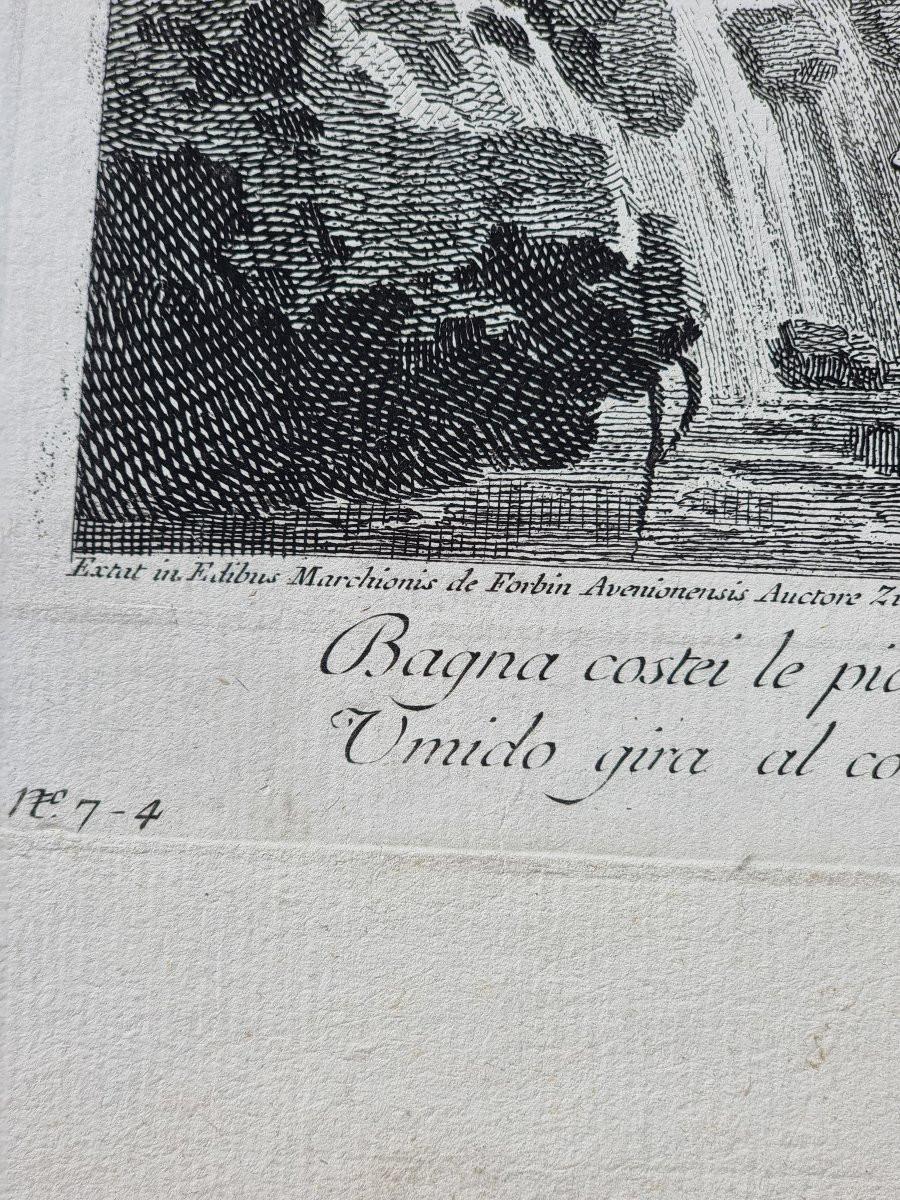 Coppia di incisioni calcografiche – Francesco Zuccarelli / Joseph Wagner – Venez in vendita 1