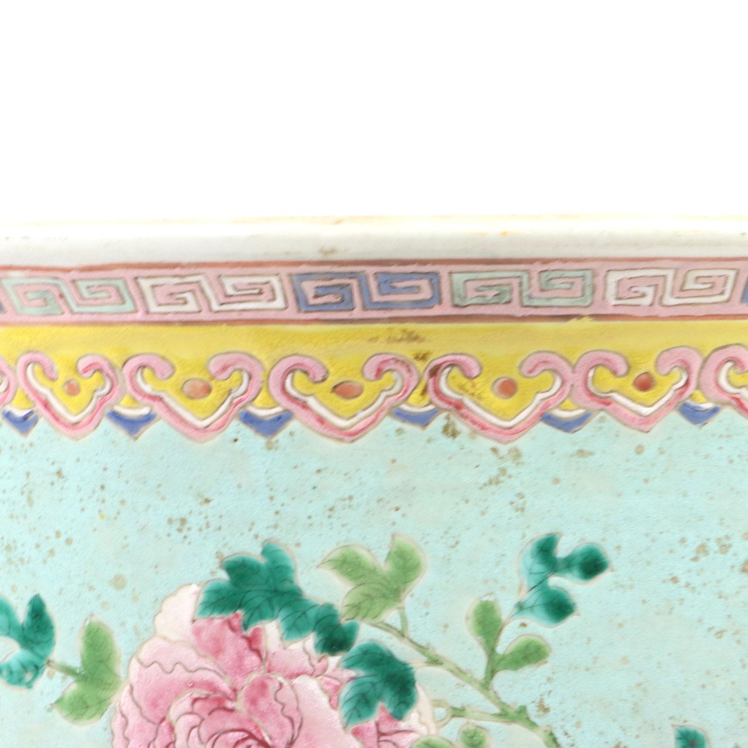 Coppia di Jardiniere Cina, in Keramik, XX secolo (Sonstiges) im Angebot