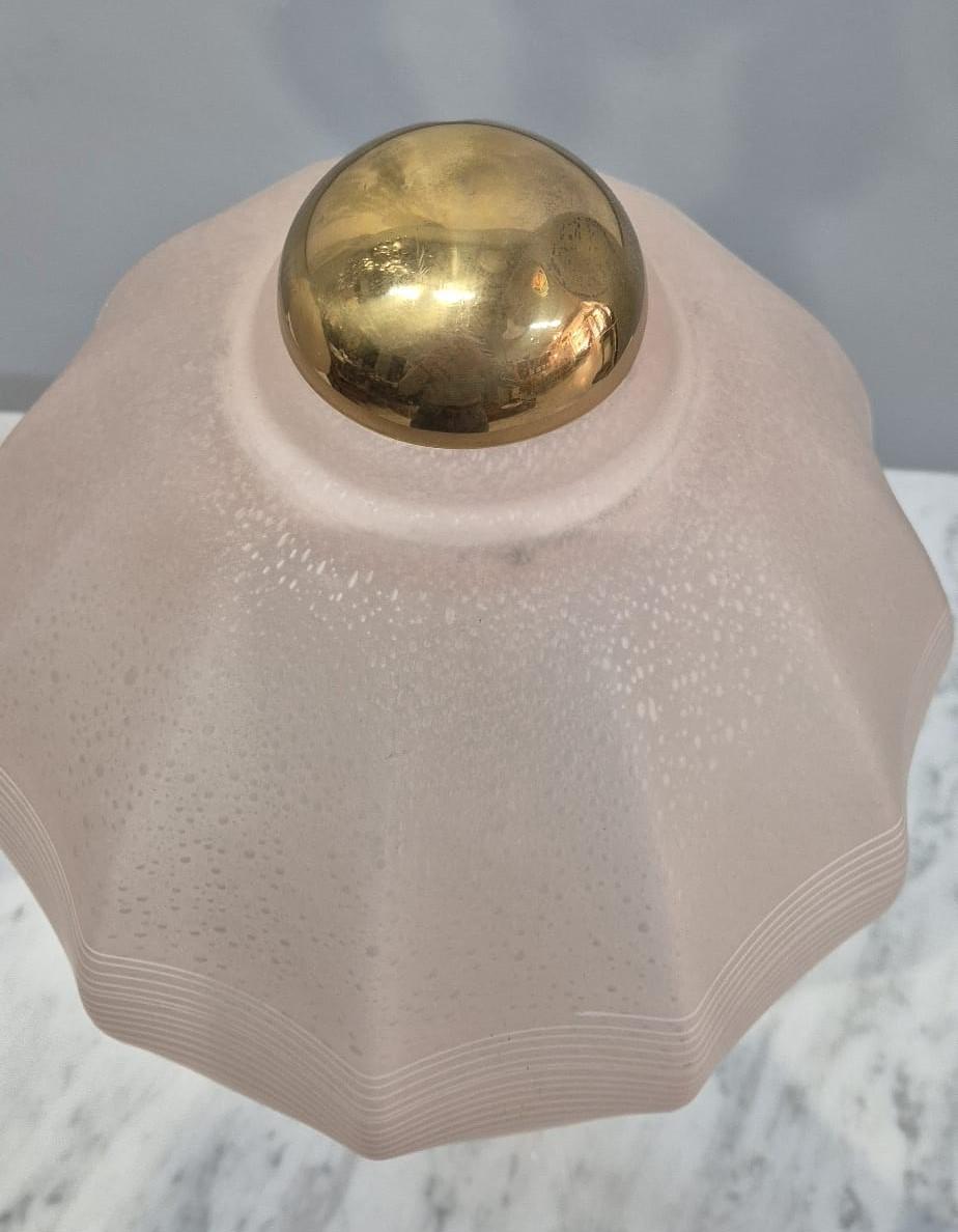 Coppia di lampada da tavolo aus vetro di Murano di F. Fabbian, Anni 70, Coppia di lampada da tavolo im Angebot 6