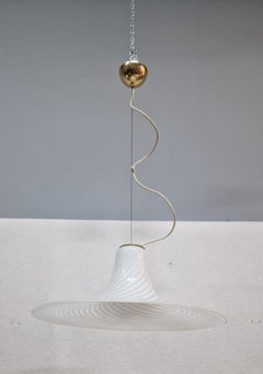 Pair of murano glass chandeliers