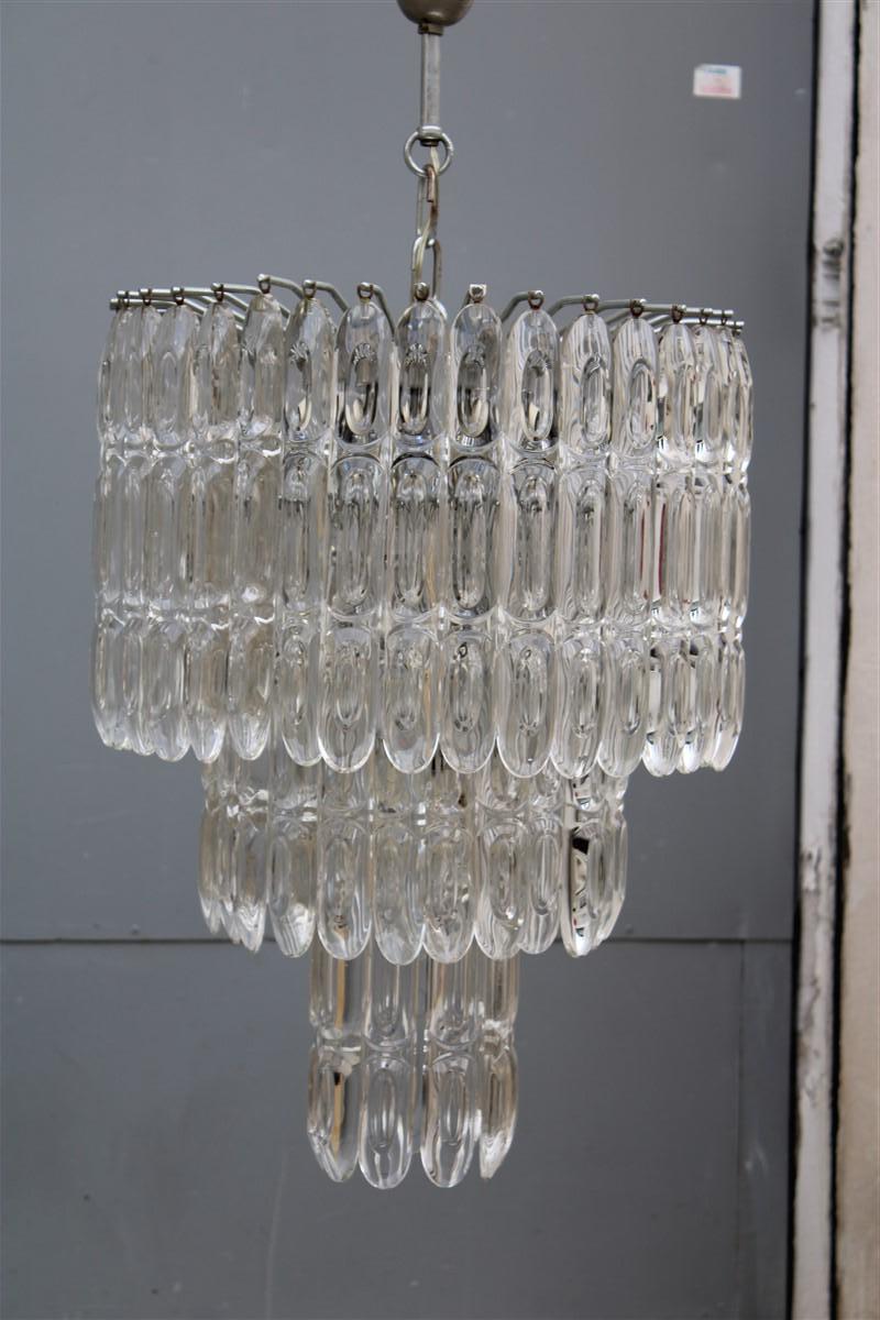 lampadario con diamanti