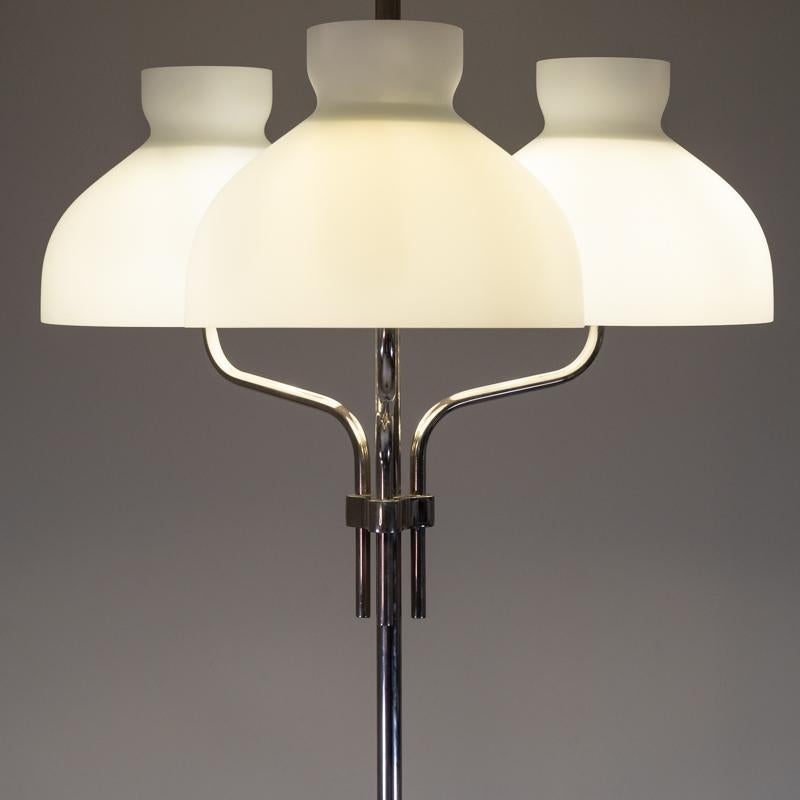 Coppia di Lampade Arenzano Tre Fiamme, Ignazio Gardella, 1960 in vendita 4