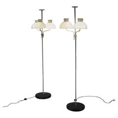 Pair of Arenzano Tre Fiamme Lamps, Ignazio Gardella, 1960