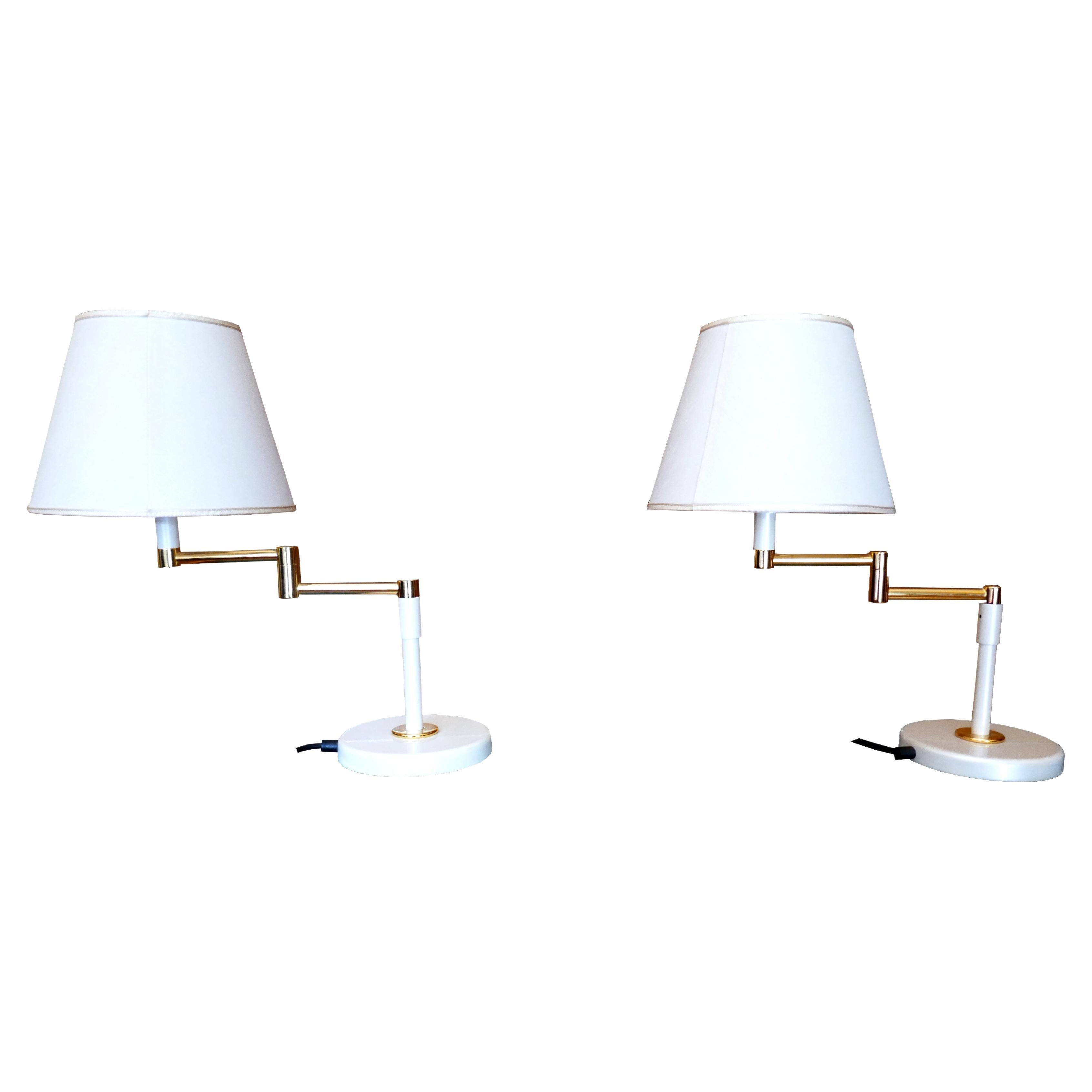 Coppia di lampade Bimba produzione Fratelli Martini, numerata