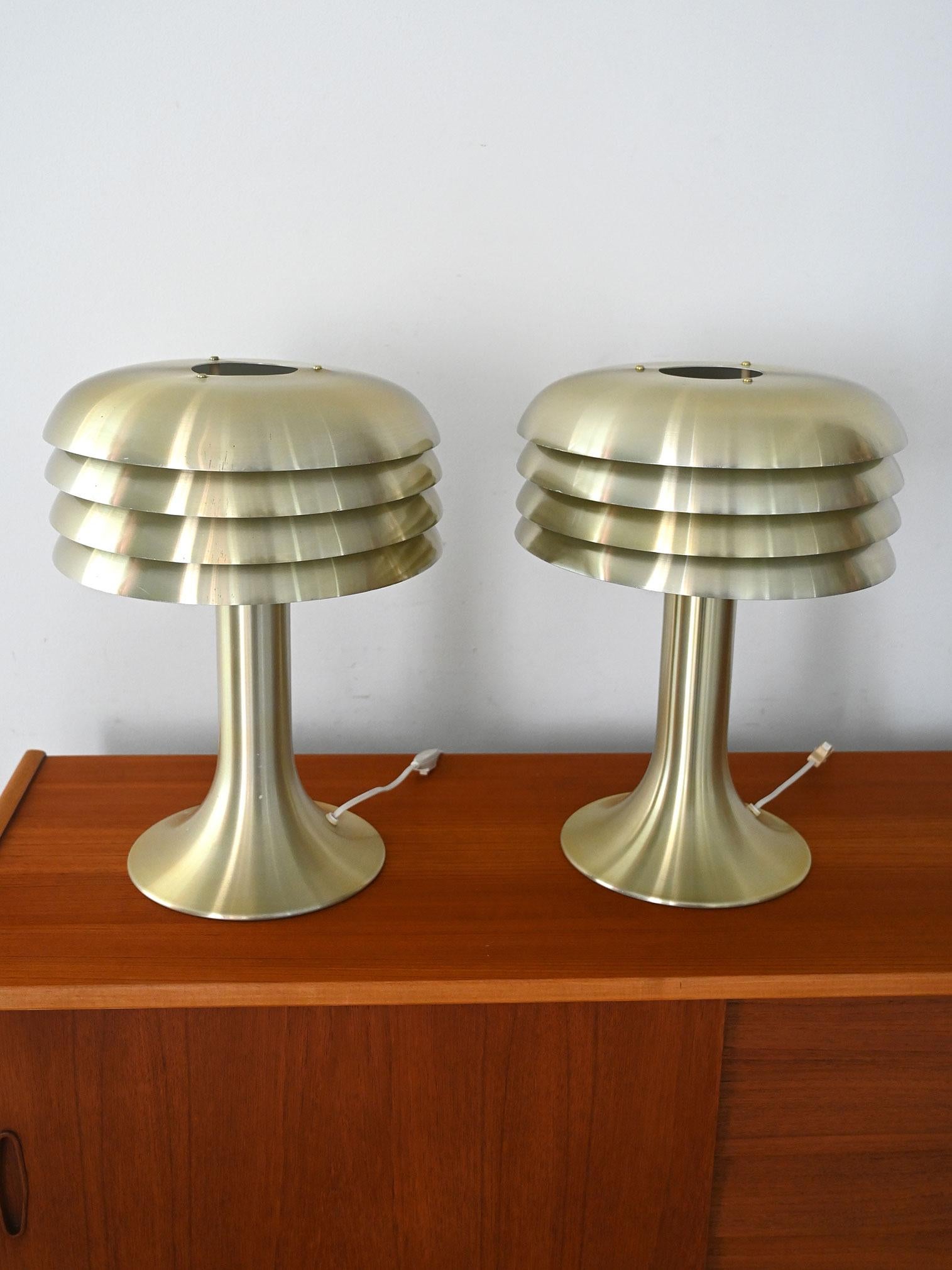 Copia de la lámpara BN-26 de Hans-Agne Jakobsson Aluminio en venta