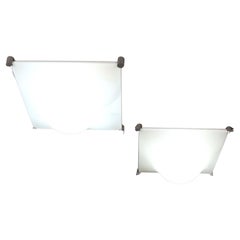Paire de lampes 'Bolla' par Elio Martinelli pour Martinelli Luce 70s-80s