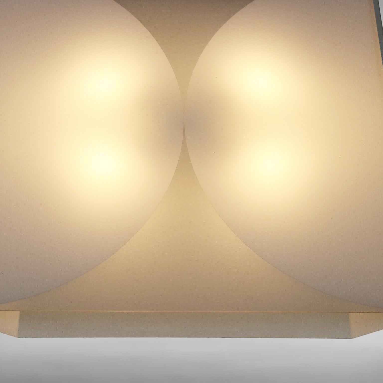 Italian Coppia di Lampade Clessidra di Bobo Piccoli per Fontana Arte Anni 70