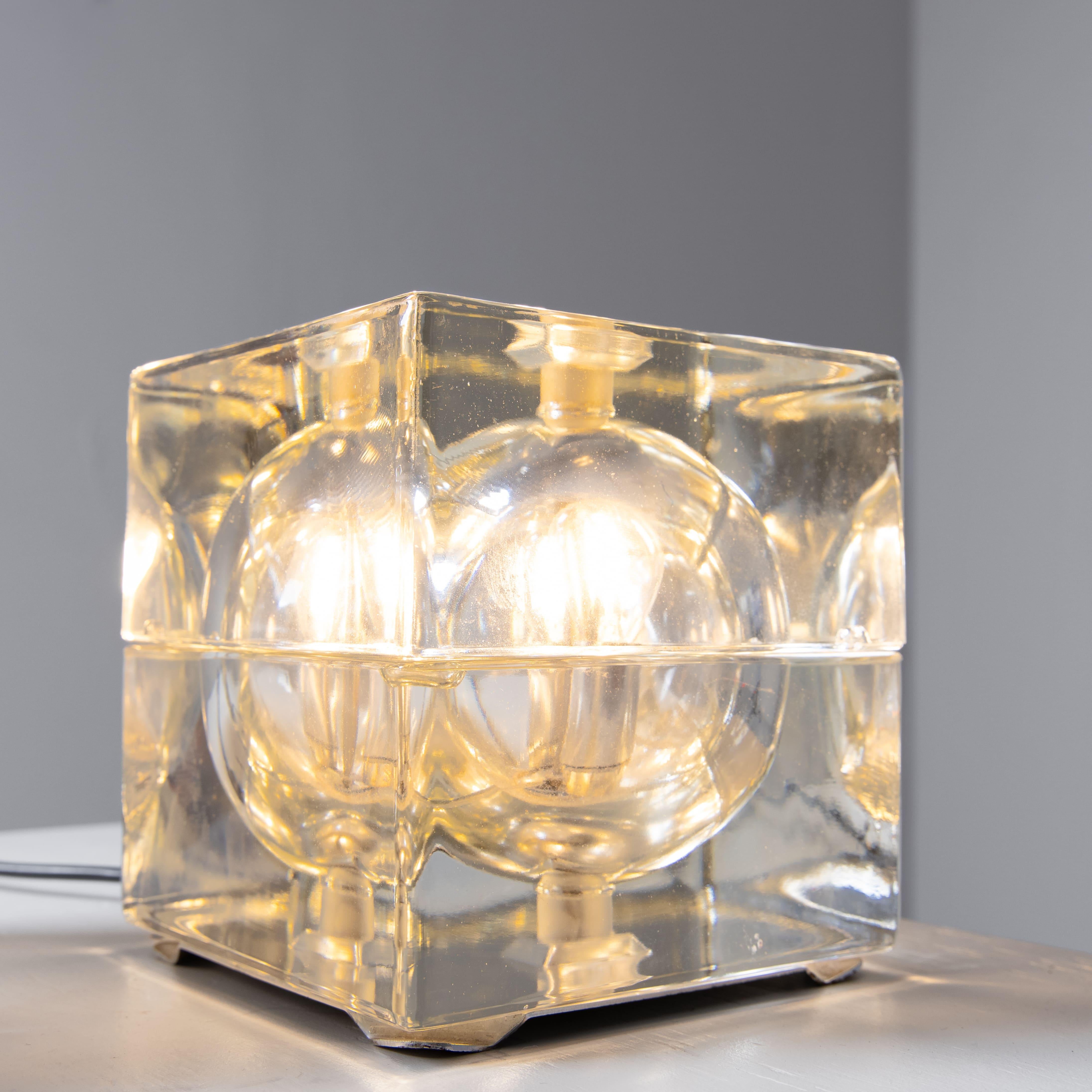 Cubosfera pair of lamps, Alessandro Mendini, Fidenza Vetraria For Sale 1