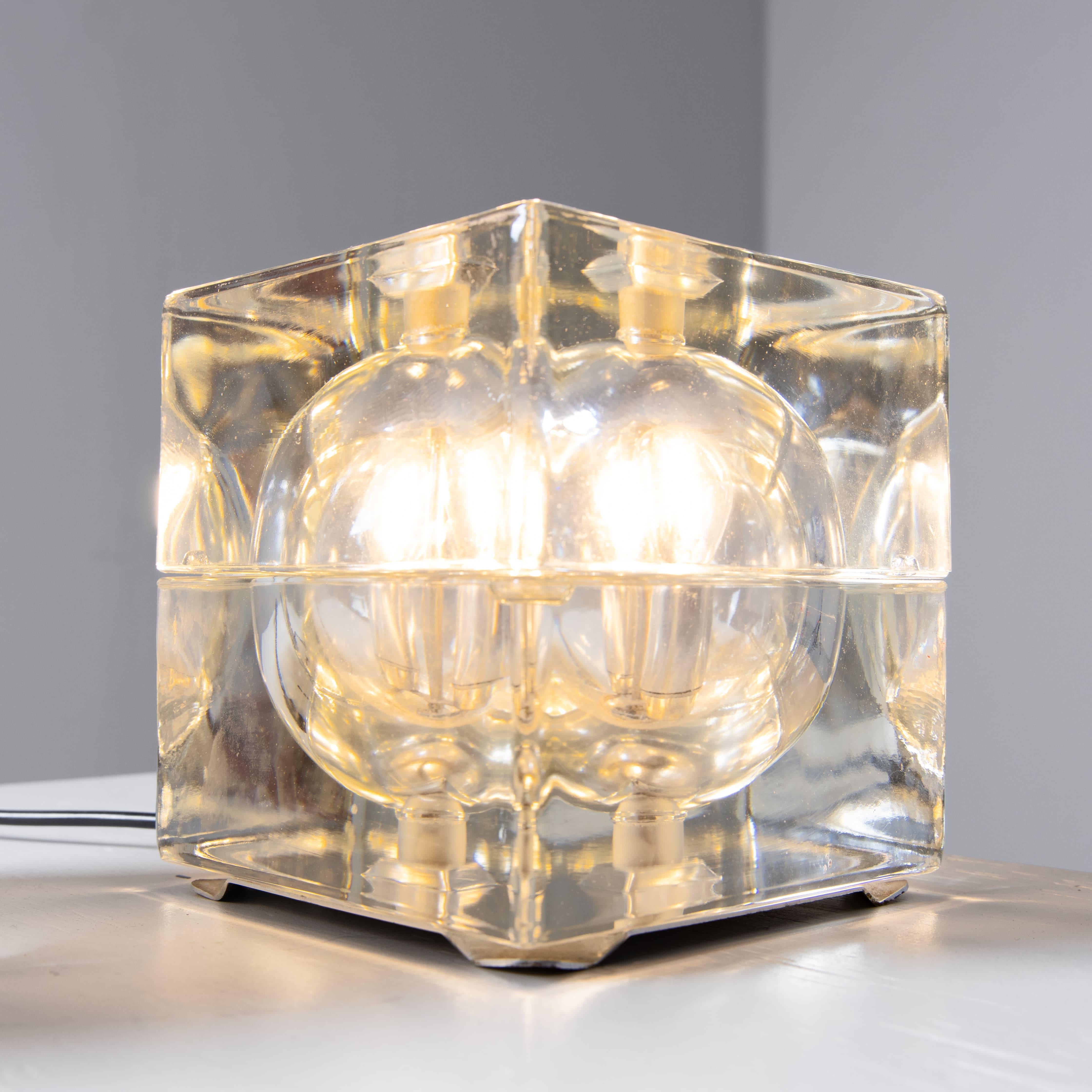 Cubosfera pair of lamps, Alessandro Mendini, Fidenza Vetraria For Sale 2