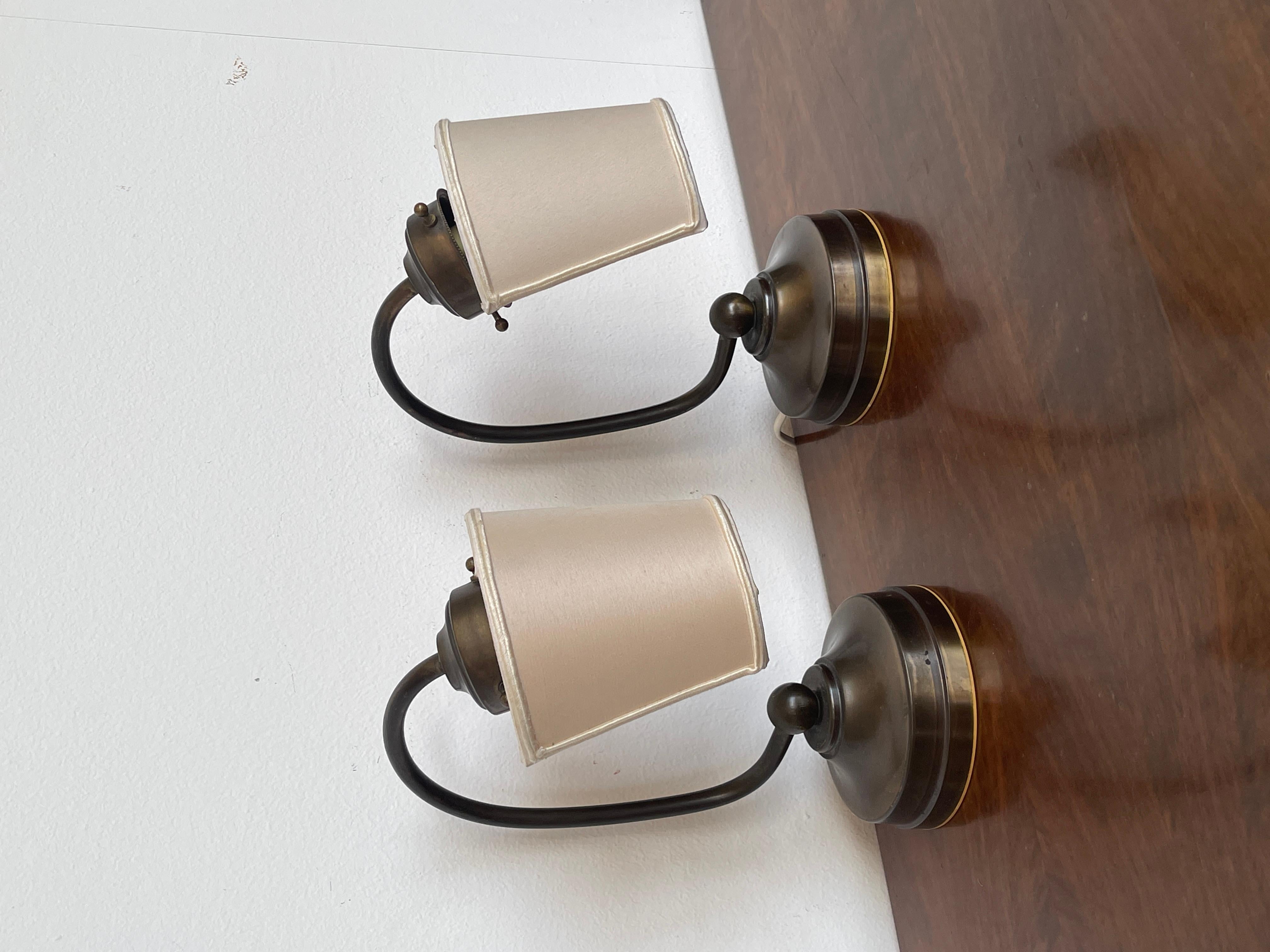 Coppia di lampade da comodino vintage italian anni '60 en venta 1