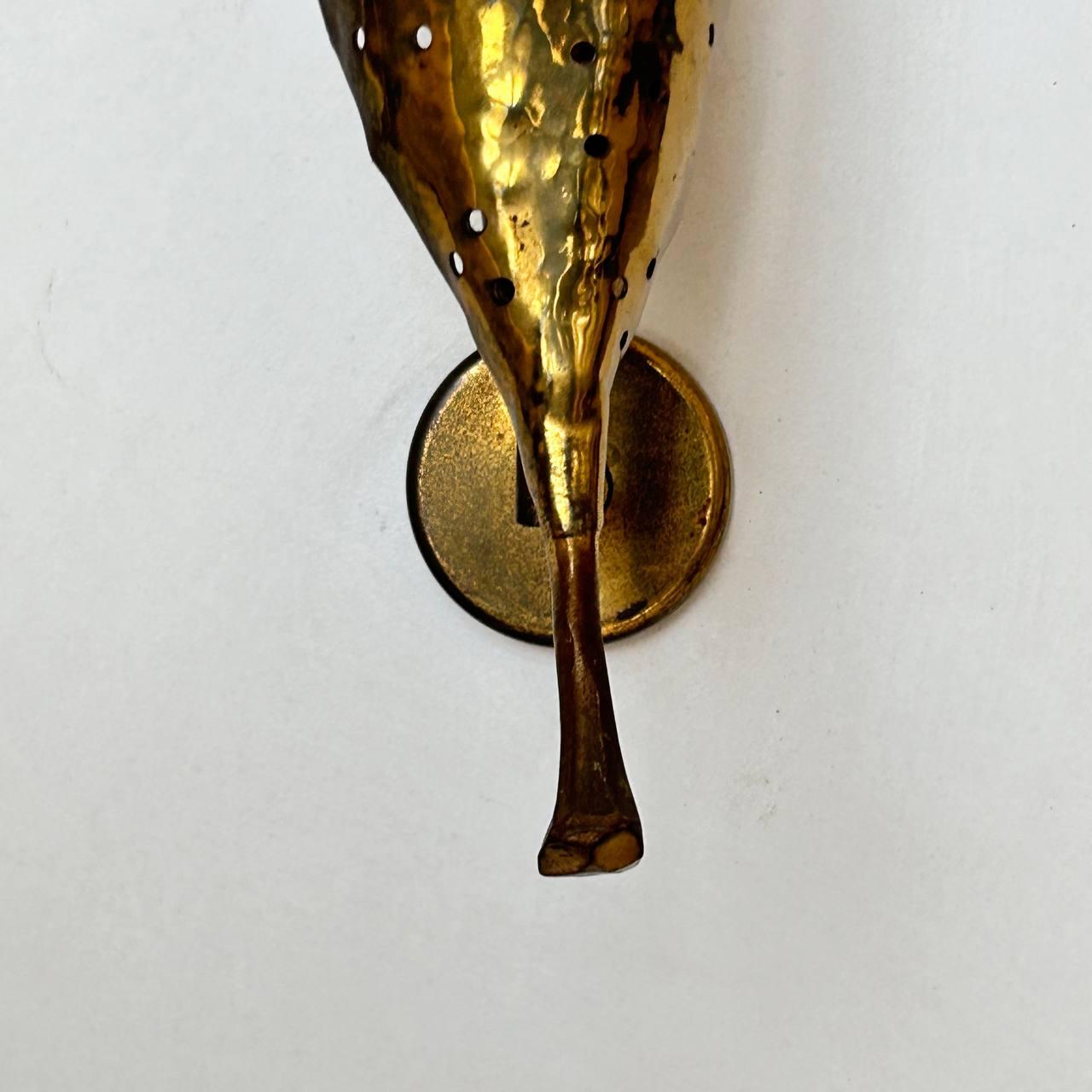 Mid-Century Modern Pair of wall lamps by Angelo Lelli for Arredoluce For Sale