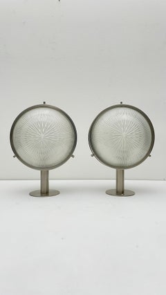 Pair of "Gamma" wall lamps by Sergio Mazza for Artemide, Italy 1960