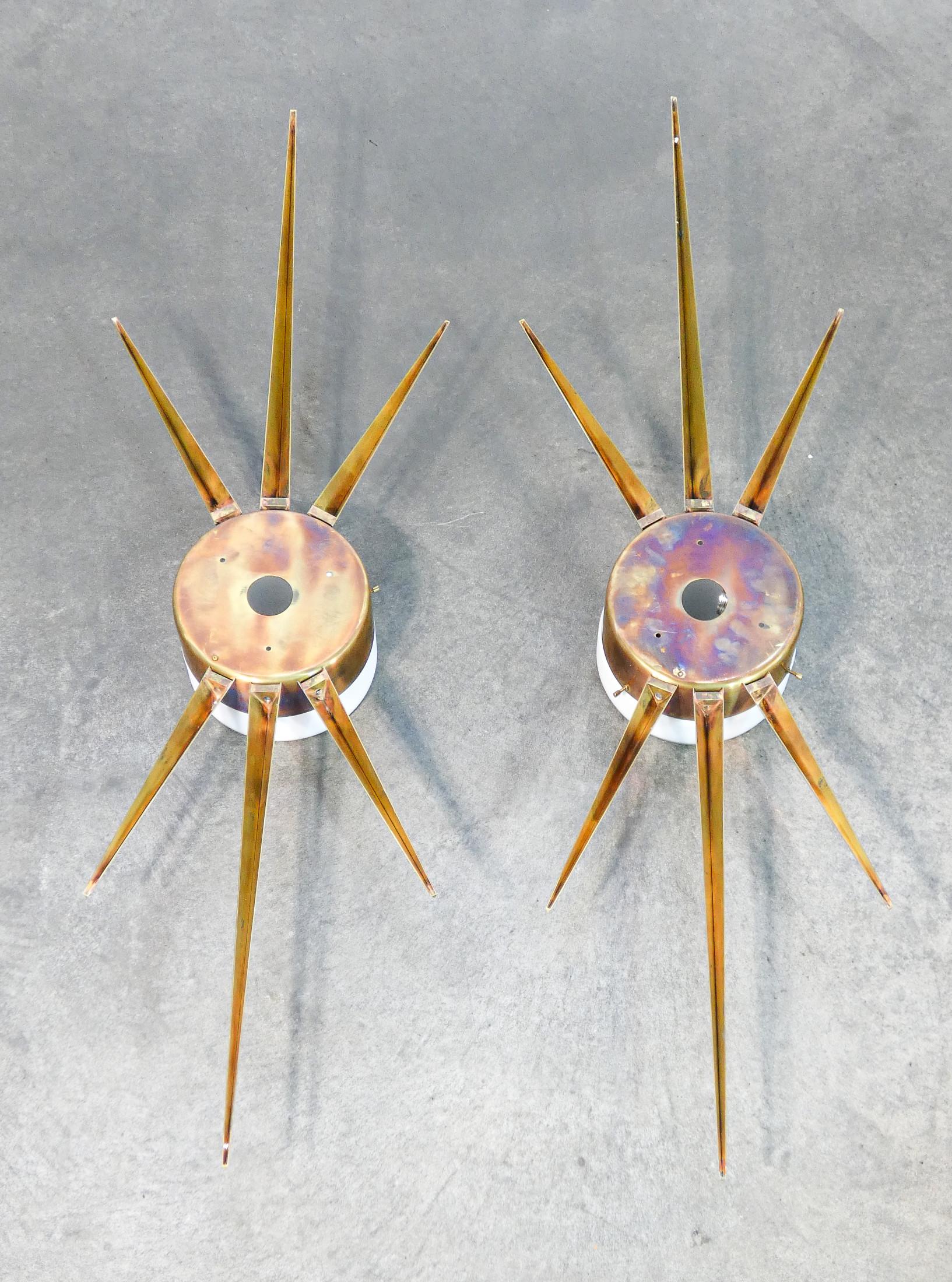 Pair of wall or ceiling lamps, design by Giò PONTI for ARREDOLUCE 5