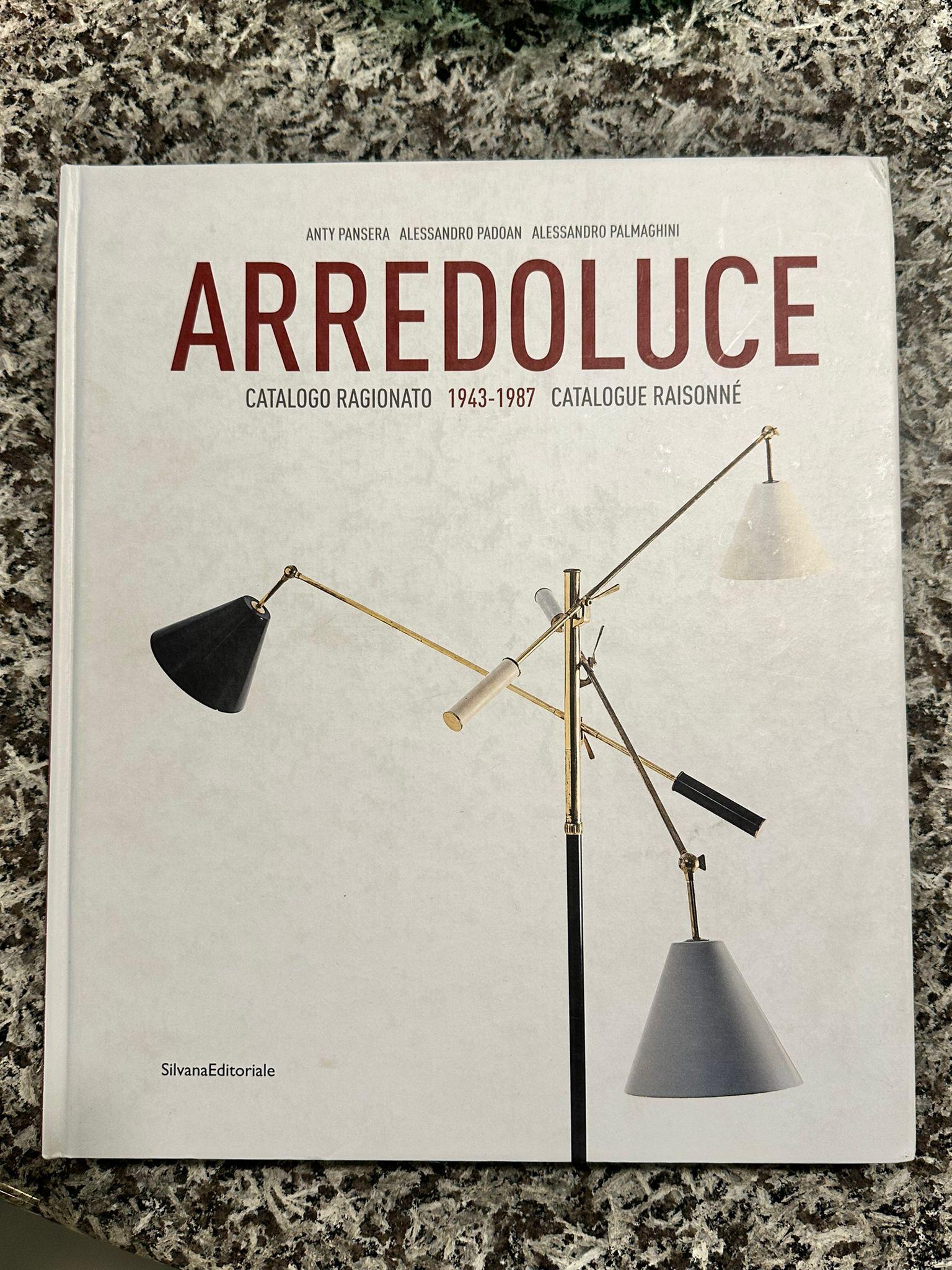 Paire de lampes de table Angelo Lelii pour Arredoluce Italie modèle 12398 années 50 en vente 1